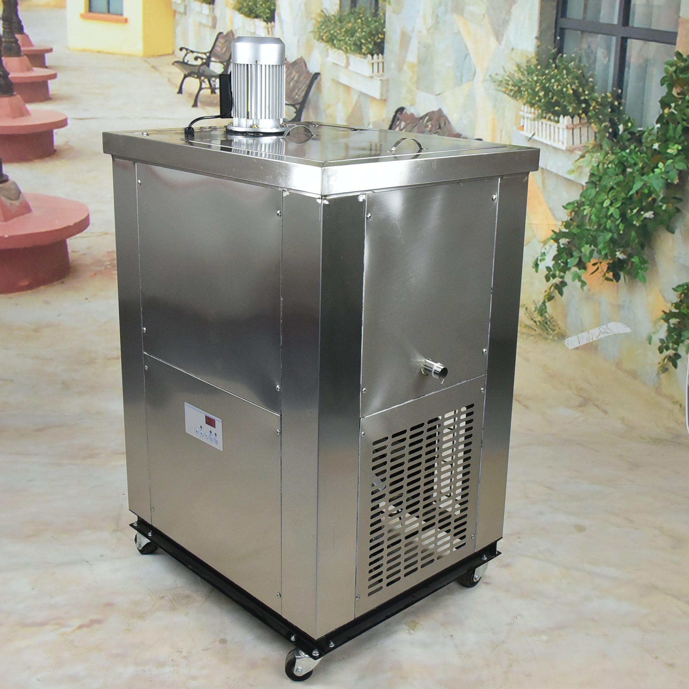 Commercial 2 Molds Ice Lollies Popsicle Machine For Sale